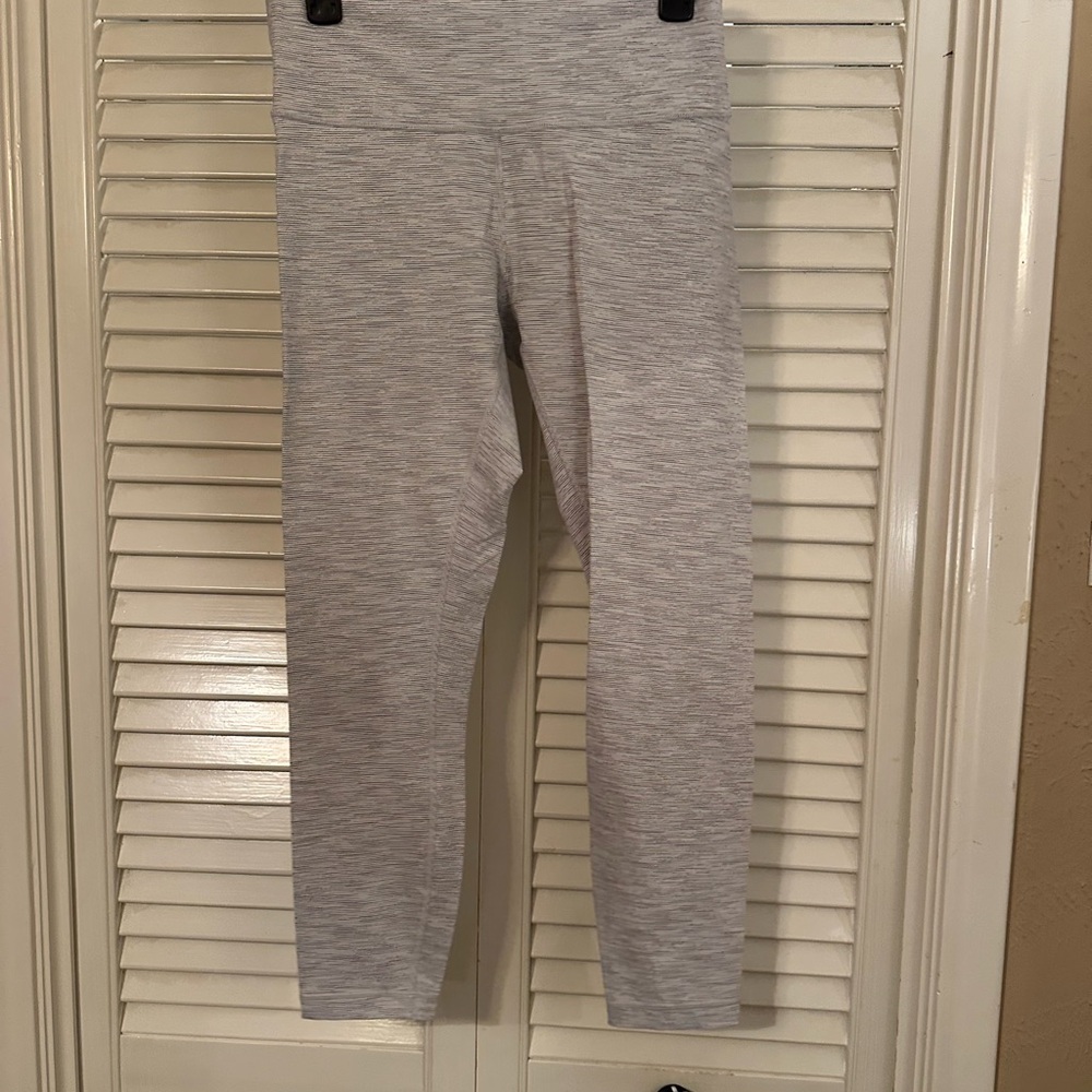 lululemon athletica Light Gray Leggings
